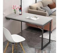 Wall-Mounted Folding Drop Leaf Table - Space-Saving Wooden Desk for Kitchen, Dining Room & Bedroom - Versatile, Easy to Inll, Cact Design for Smals