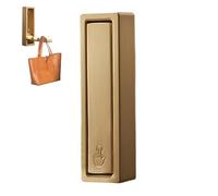 Wall Mounted Folding Hook - Zinc Alloy Stylish Clothes Rack, Foldable Space Saving Design, Compact 7cm | Behind Door Coat Hook Hanger Entrance Kitchen Bathroom Bedroom Closet Foyer Household Organizer