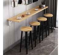 Wall-Mounted Folding Kitchen Table - Space-Saving Dining Desk for Smals, Easy Inllat, Modern Design, Ideal for Apartments & Tiny Homes, Versatile Bar Table