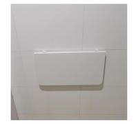 Wall-Mounted Folding Laundry Table & Drop Leaf Desk - Space-Saving Workstation for Kitchen Laundry Room Home Office - Stylish White Finish (90x40cm)