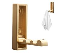 Wall Mounted Folding Sample Hooks - Folding Towel Hooks for Bathroom | Folding Wall Hooks | Household Invisible Wall State Hooks | Multipurpose Clothes Stand for Bedroom, Closet, Kitchen, Bathroom
