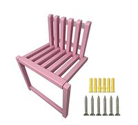 Wall-Mounted Folding Shoe Bench, Solid Wood Shoe Chan Stool, Multi-Functal Shower Chair, Space-Saving Wall Stool, Easy Installat, Sturdy Design