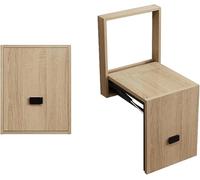 Wall-Mounted Folding Shower Seat Bench Chair - Space-Saving, Foldable Design for Easy Storage, Ideal for Bathrooms, Safe and Sturdy Support for All Users