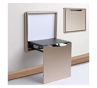 Wall Mounted Folding Stool Bench Foldable Shower Seat for Elderly & Handicapped Invisible Entryway Shoe Changing Chair d h Wall Mount Design
