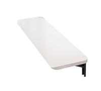 Wall-Mounted Folding Table Compact Laundry Table Wooden Floating Desk Space-Saving Foldable Computer Desk 20x80cm Perfect for Small Spaces and Home Offices