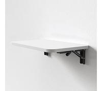 Wall Mounted Folding Table Compact Solid Wood Desk for Small Spaces Home Office Kitchen Space Saving Dining & Computer Workstation