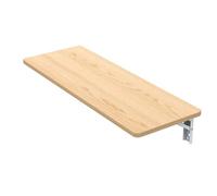 Wall-Mounted Folding Table, Drop Leaf Desk for Small Spaces, Space Saving Floating Table for Home Office Kitchen Garage