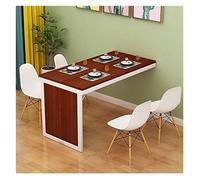 Wall-Mounted Folding Table Drop Leaf Kitchen Table & Multi-Functal Home Desk 9 Sizes & 4 Colors - Space-Saving Invisible Design (90x50x75cm Sle2)