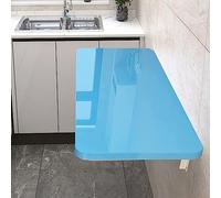 Wall Mounted Folding Table, Fold Down Floating Desk for Small Spaces - Space-Saving Laundry and Dining Solution