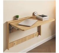 Wall Mounted Folding Table, Folding Table Floating Desk, Desk, Heavy Duty Wall Mounted Drop Leaf Table, Space Saving Fold Down Floating Desk, small folding table(Yellow,83 * 47cm/32.6 * 18.5inch LWX