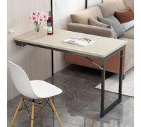 Wall Mounted Folding Table Home Office Desk Drop Leaf Dining Table for Kitchen & Balcony Versatile &for Dining Room Bedroom and Office Use