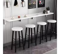 Wall Mounted Folding Table Narrow Kitchen Bar Table Space Saving Dining Table Adjustable Wall Table for Home Cact Wall Mounted Kitchen Desk Versatile Hanging Table.