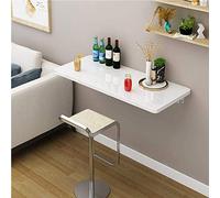 Wall-mounted Folding Table Office Folding Table Hanging Wall Table Fillet For Study Bedroom Bathroom,90x30 To pursue happiness