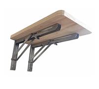 Wall Mounted Folding Table - Space Saving Dining Table Compact Breakfast Bar & Workstation for Small Spaces Ideal for Apartments & Tiny Homes