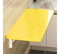 Wall-Mounted Folding Table Space-Saving Drop-Leaf Table Compact Laundry Desk Floating Workbench for Small Spaces Kitchen Wall Table for Clutter-Free Living