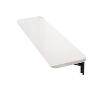 Wall Mounted Folding Table Space Saving Laundry & Computer Desk White Floating Desk for Home Office Garage or Laundry Room (B 40x120cm)