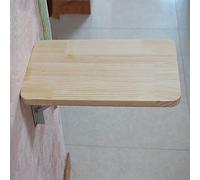 Wall Mounted Folding Table Wooden Space Saving Desk for Kitchen Dining or Workbench Compact Corner Design Available in 60x40cm 70x50cm 80x60cm Sizes