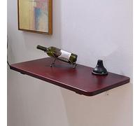 Wall-Mounted Folding Table Wooden Space-Saving Dining Desk Versatile Kitchen & Breakfast Table Compact Wall-Mount Desk for Home Office & Multi-Purpose Use