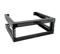 Wall Mounted Frame Rack for 19 inch Equipment with Adjustable Rails for Home/Off