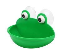 Wall-Mounted Frog Tank Decor - Adorable Frogs Shape Ornament for Fish Tanks Terrariums | Ideal Habitat Accessory for Tree Frogs, Toads, Small Aquatic Pets, Cute Functional Terrarium