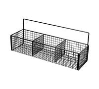 Wall Mounted Fruit Holder Basket Fruit Basket Food Organizer Basket Container Metal Wire Storage Basket, Wall Hanging Basket for Kitchen, Office, Pantry, Bathroom, Cabinet,
