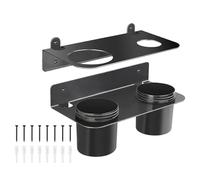 Wall Mounted Funnel Holder - Auto Shop Storage Rack With Detachable Drip, Organizer, Filter And Additive Management, Space Saving Design With Easy Cleanup | Efficient Spill For Motor Car Trail