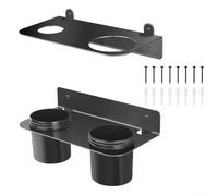 Wall Mounted Funnel Holder Stand For Automotive Repair Garage Workshop Oil Coolant Container Storage Rack Bracket Set Two Piece Kit With Screws For Organizing Tools And Liquids Efficiently