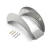 Wall Mounted Galvanized Metal Garden Hose Pipe Holder Bracket Cable Storage with Fixing Screws