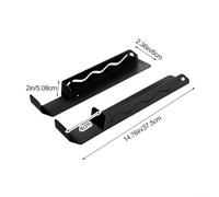 Wall mounted garage jack stand with locking mechanism and metal design to provide safe vehicle support and help maintain an organized workspace