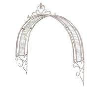 Wall Mounted Garden Arch,Iron Art Rose Arch,Retro Rustic Design,Outdoor Plants Climbing Arbors Arches Trellis,for Decoration Entrance Porches/Windows/Doors