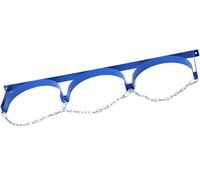 Wall Mounted Gas Cylinder Storage Rack with Adjustable Chain Steel Gas Cylinder Organization Rack(Length 95 cm/37.4)