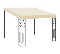 vidaXL Wall-mounted Gazebo 3x3x2.5 m Anthracite