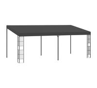 Wall-mounted Gazebo Outdoor Pavilion Canopy Sun Shelter Tent Fabric vidaXL