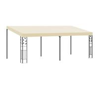 Wall-mounted Gazebo Patio Garden Pavilion Anthracite/Cream Multi Sizes vidaXL