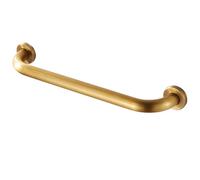 Wall Mounted Grab Bar, Anti-Slip Safety Hand Rail for Seniors and Disabled, Rust-Resistant Brass Bathroom Handle for Bathtub and Kitchen Support