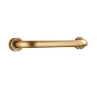Wall Mounted Grab Bar, Brass Handrail for Bathtub and Toilet, Secure Supportive Rail for Elderly, 50cm Length, Durable Bathroom Safety Accessory