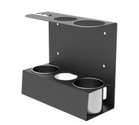 Wall Mounted Grease Spray Rack - Storage , Replacement Tube Clamp, Removable Drip Tray, Integrated Cartridge Slot, Holder of Shop Equipment for the Agricultural Tract