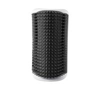 Wall Mounted Groomer - Reusable Massage Tool, Adhesive Scratching Comb | Space Saving Indoor Pet Supplies Accessory for Home Living Room Bedroom Apartment Study Door Cabinet