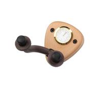 Wall Mounted Guitar Hook With Creative Beech Wood Hygrometer And Pick Slot For Neck Support Guitar Luthier Tools