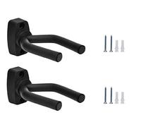 Wall-mounted Guitar Stand The Acoustic Electric Guitar Stand Is Adjustable In Size, And The Guitar Can Be Hung On The Wall Or Coat Rack 2 pieces 1