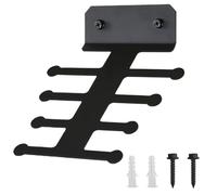 Wall Mounted Gym Storage Rack Resistance Band Rack Home Gym Storage Rack For Gym Equipment Exercise Bands Enduring