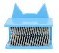 Wall Mounted Hair Catcher - 3 Inch Shower Drain Protector | Reusable PP Hair Trap with Adhesive Backing for Prevention of Clogging of Lavandi Tub, blue, Please refer to the description, Please refer