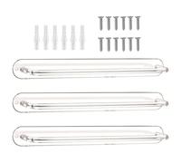 Wall Mounted Hair Clip Organizer - Wall Mounted Hair Clip Organizer, 3 Hanging Headband Organizers | Transparent Headband Holder, Hair Clip Storage Organizer Cosm