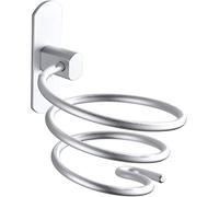 Wall Mounted Hair Dryer Holder, Holders,Space Aluminum Styling Tools Organizer Storage,Blow Rack Portable