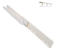 Wall Mounted Hanging Rack Retractable ABS White for Kitchen Spatula | Folding Clothes Hanger Rack, Wall Hanging Hook, Stick on Hanger, Hanger Storage Rack for Kitchen Use