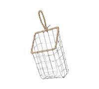 Wall Mounted Hanging Storage Basket Strong Shelf for Closet Bedroom Entryway 12cmx6cmx20cm, 12x6x20cm
