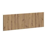 Wall Mounted Headboard Artisan Oak 161 x 3 x 50 cm Brown Engineered Wood