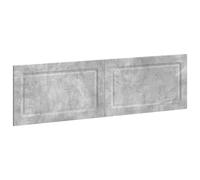 Wall Mounted Headboard Concrete Grey 180.5 x 3 x 50 cm Engineered Wood