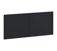 Wall-Mounted Headboard Wall-mounted EDE Engineered Wood Modern Bedroom vidaXL