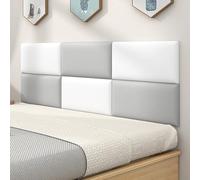 Wall Mounted Headboard, Wall Padding Crash Pads for Kids Sensory, Anti Collision Peel and Stick Upholstered Wall Panels, 3D Wainscoting Panels, Decorative Protection Panel(Lemon yellow,25x50cm)
